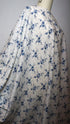 Liberty Fabrics & Bridgerton ~ 'Amelie Luise' Blue & White | Tana Lawn™ *Remnant 4.2m Was $250 Now $199